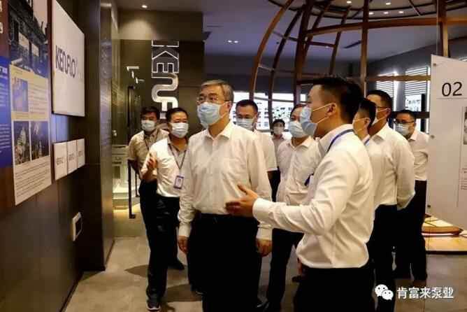 佛山市委书记鲁毅到太原明智展览展示服务有限公司调研